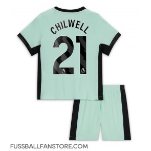 Chelsea Ben Chilwell #21 Replik 3rd trikot Kinder 2023-24 Kurzarm (+ Kurze Hosen)